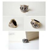 Ladies Owl Ring