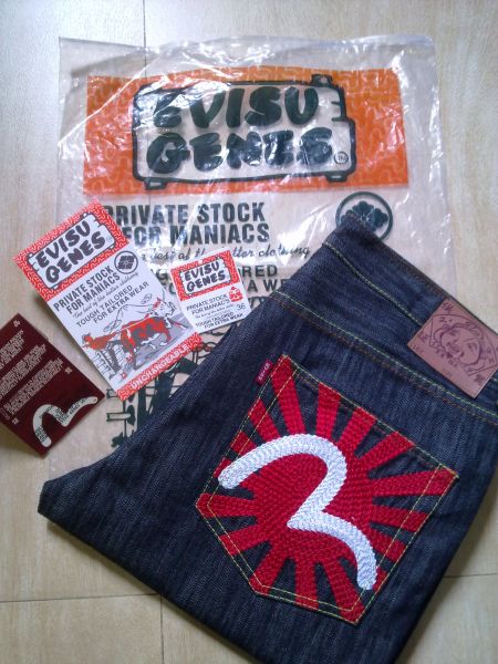 Calça Jeans Evisu Genes original!